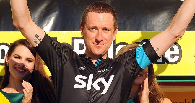 Bradley Wiggins produced his most impressive performance of the season