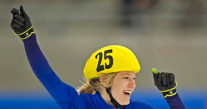 Elise Christie: Is set for the Winter Olympic qualifying events this month