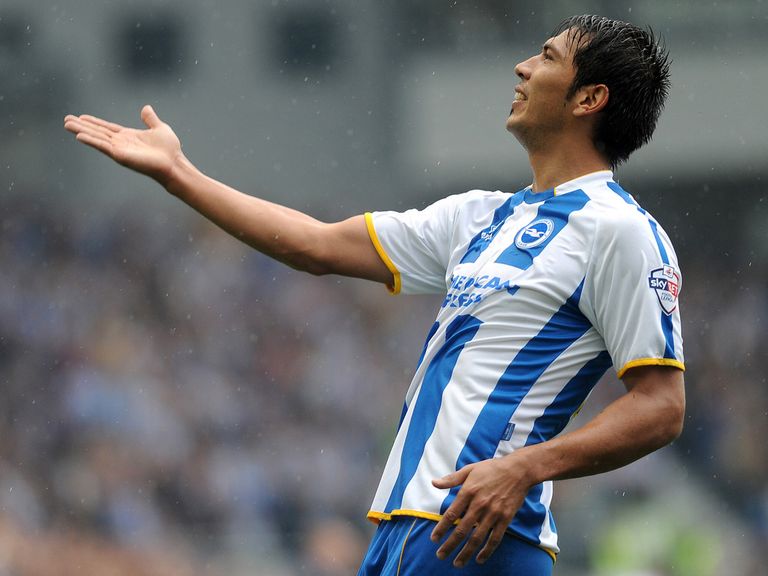 Leonardo Ulloa: Happy at Brighton