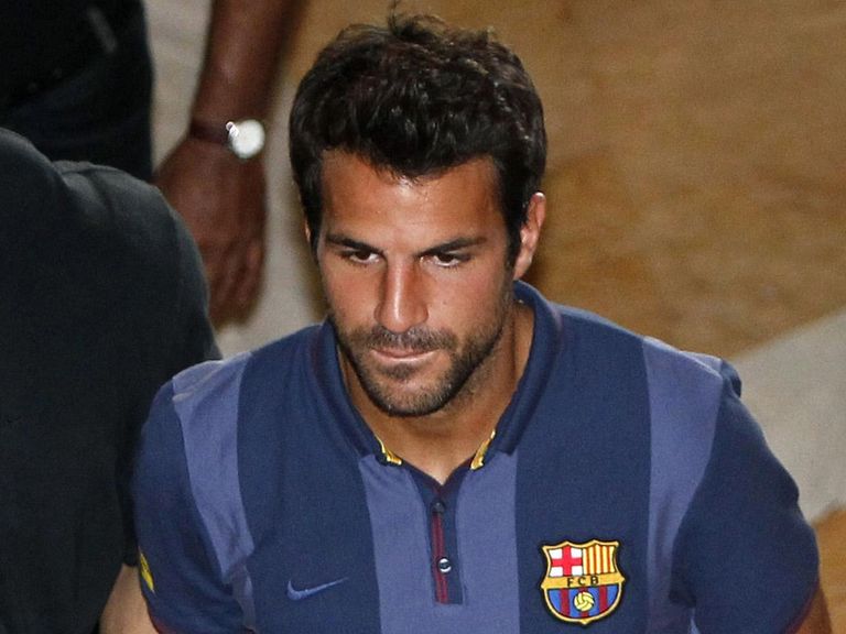 Cesc Fabregas: Wants to stay with Barcelona