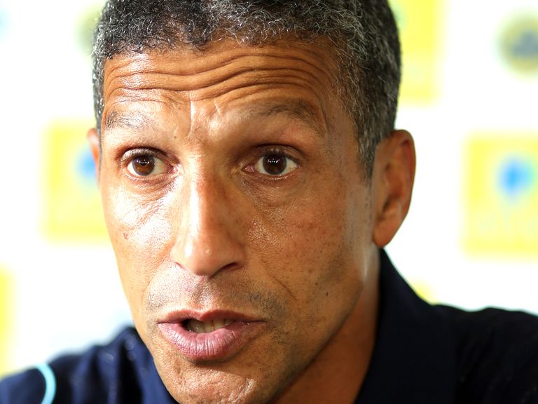 Chris Hughton: Acknowledged modest start by Canaries