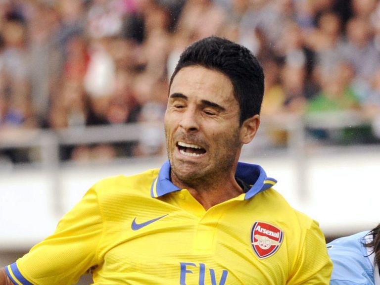Mikel Arteta: Could be out for up to six weeks