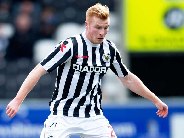 Conor Newton: Back on loan at St Mirren from Newcastle