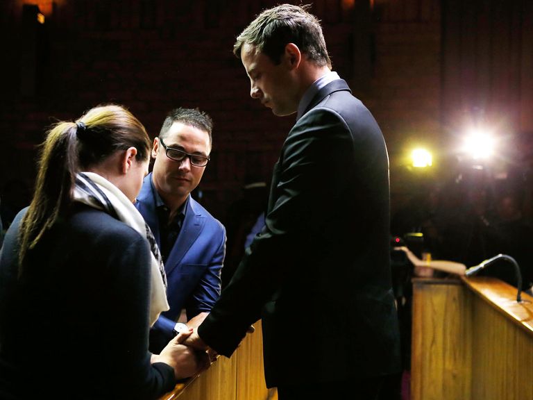 Oscar Pistorius has released a statement via his website