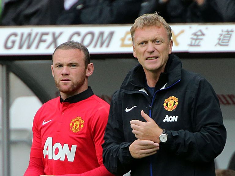 David Moyes: Handed backing by Wayne Rooney