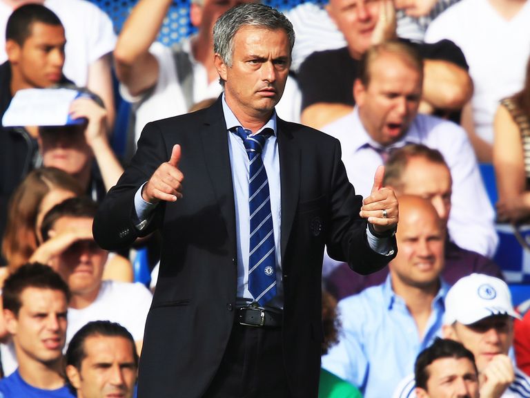 Jose Mourinho: Given a rapturous welcome at Stamford Bridge on Sunday