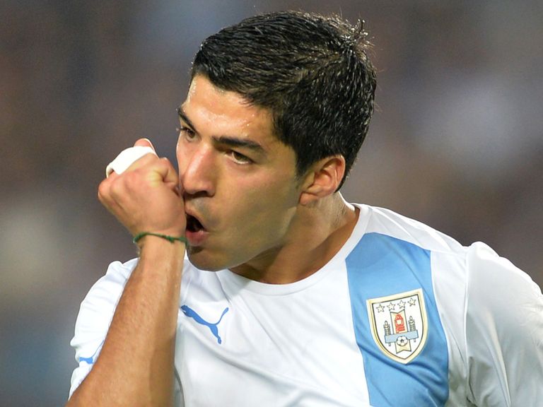 Suarez: Scored for Uruguay