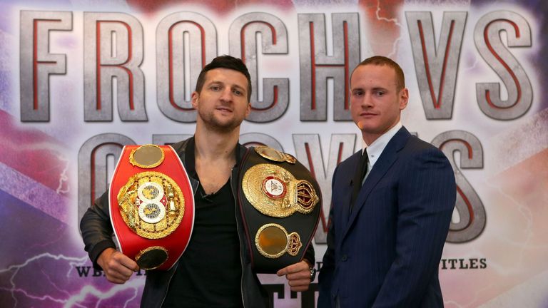 Carl Froch says George Groves is out of his depth