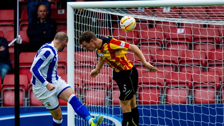 Kris Boyd: Heads home Kilmarnock's equaliser