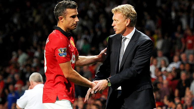 Robin van Persie & David Moyes: Working relationship is fine