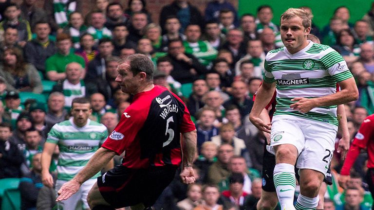 Teemu Pukki: Scores on his Celtic debut