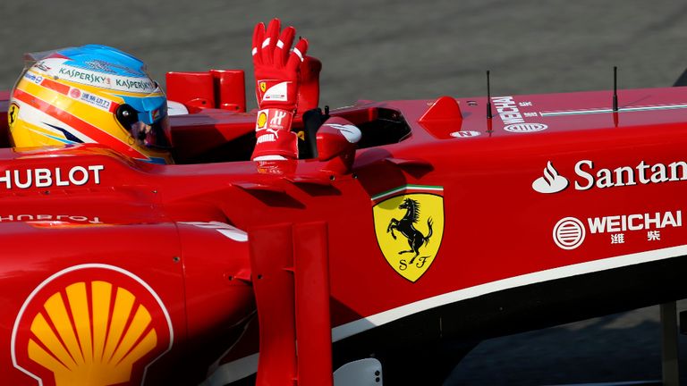 Fernando Alonso: Second fastest behind Sebastian Vettel
