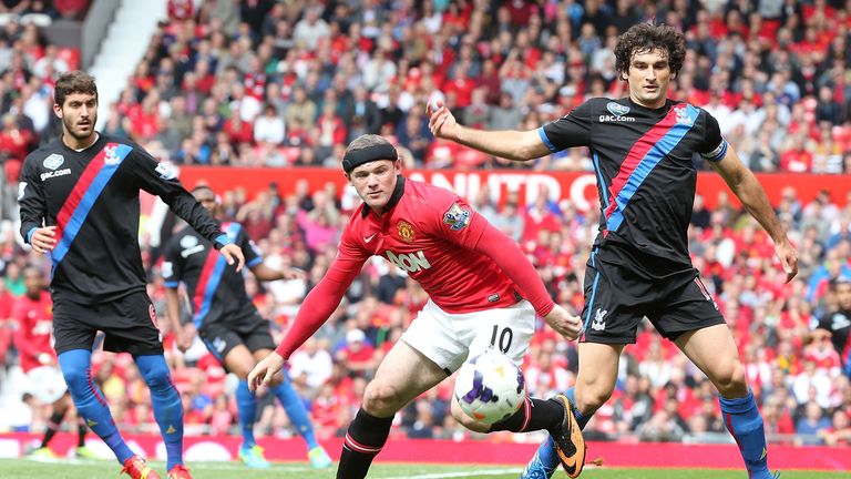 Wayne Rooney: Made his return against Crystal Palace