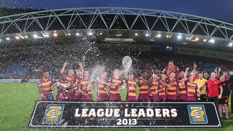 Huddersfield: celebrated League Leaders' Shield success