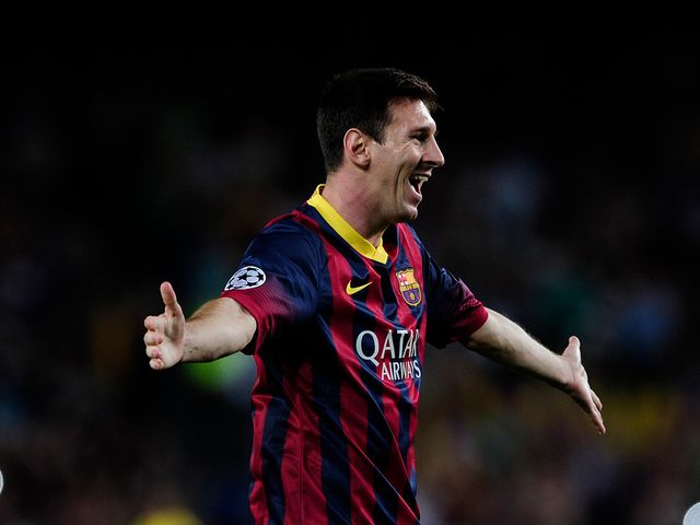 Lionel Messi netted a hat-trick in Barcelona's victory