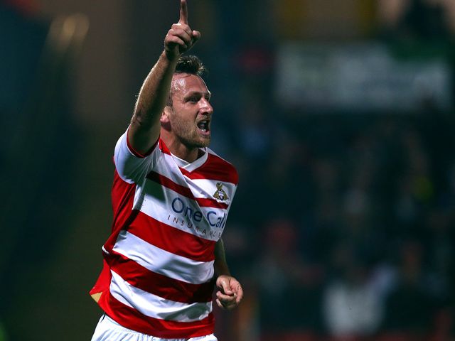 Chris Brown was on target again for Rovers