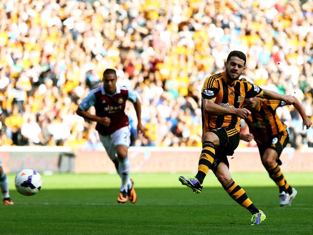 Robbie Brady scores from the penalty spot
