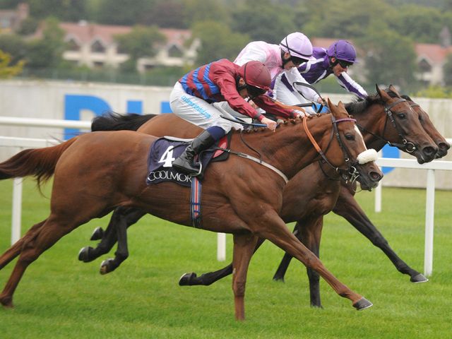 La Collina gets up in the final strides to score