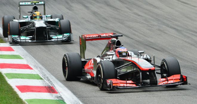 Jenson Button: Could do little to keep Hamilton behind