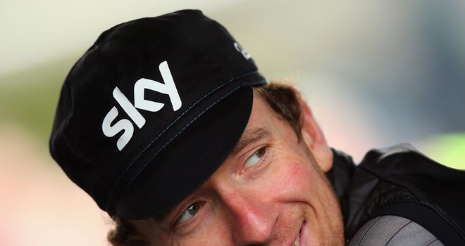 Sir Bradley Wiggins was intent on winning the time trial