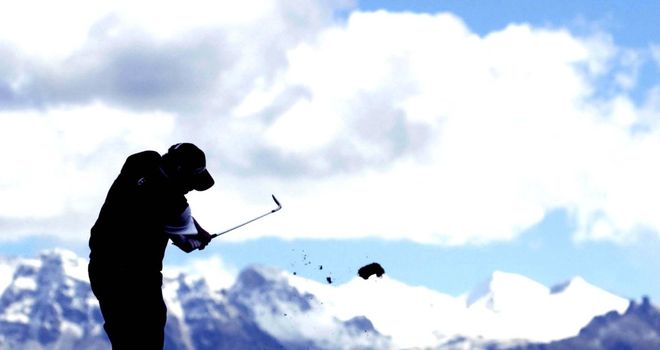 Crans: One of the most scenic venues in golf