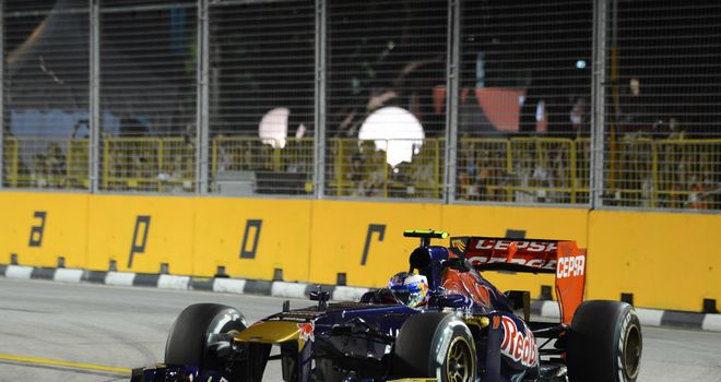 Daniel Ricciardo: Qualified in the top ten for the fifth time in six races