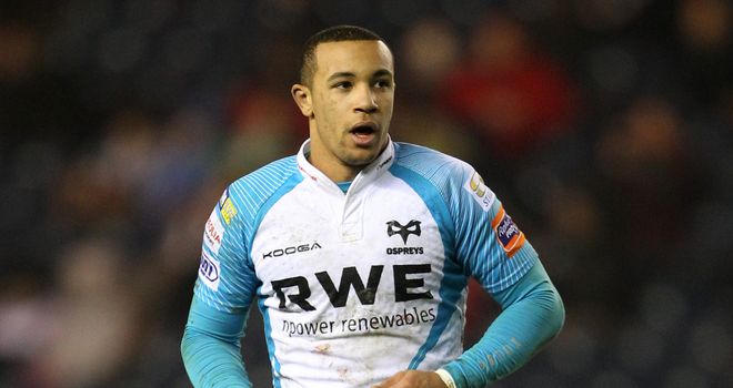 Eli Walker: Scored a brace of tries for the Ospreys
