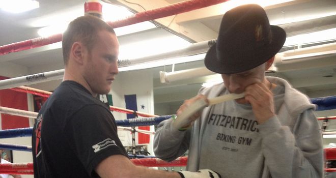 George Groves (L) has joined forces with Paddy Fitzpatrick