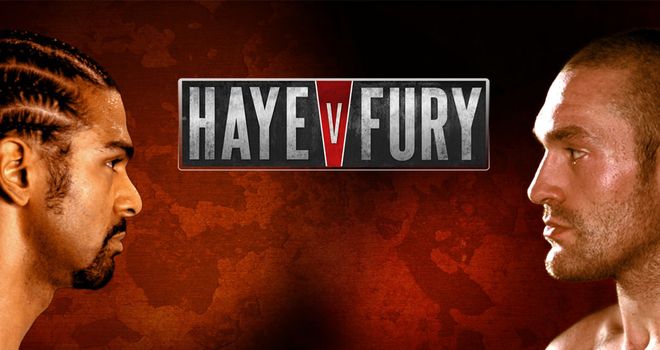 Tyson Fury and David Haye will fight in Manchester on February 8