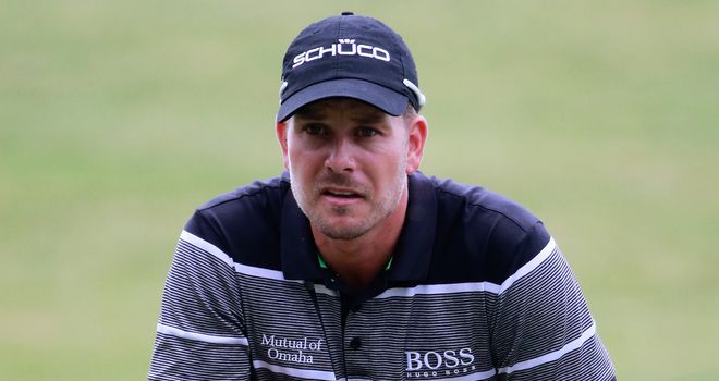 Henrik Stenson: Saw nine-shot lead cut back to four again