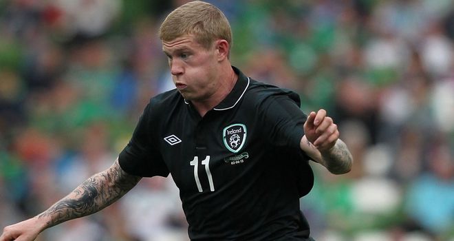 James McClean: Will start against Sweden on Friday