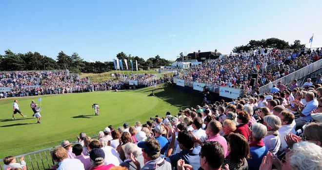 The 18th at Kennemer: Crowds will once again flock to the course in Zandvoort