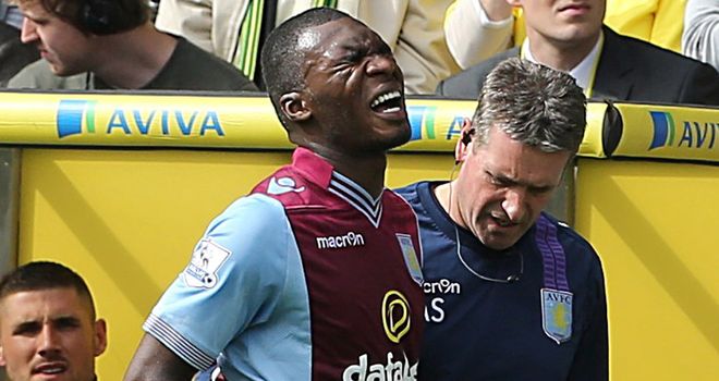 Christian Benteke: May return from injury sooner than anticipated