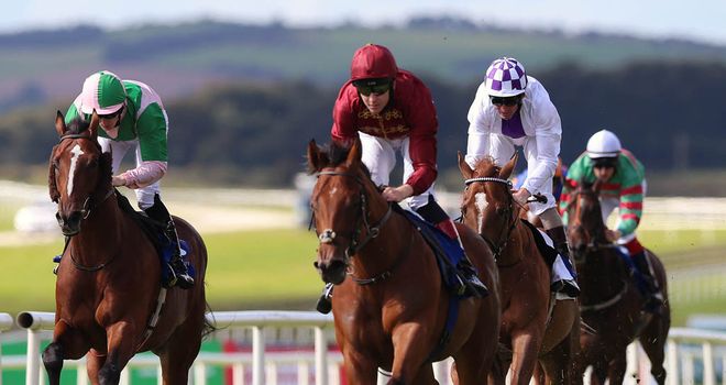 Obliterator (right): Bright future ahead for Lyons colt