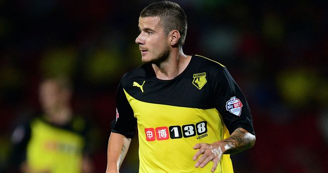 Daniel Pudil: Scored to claim a point for Watford