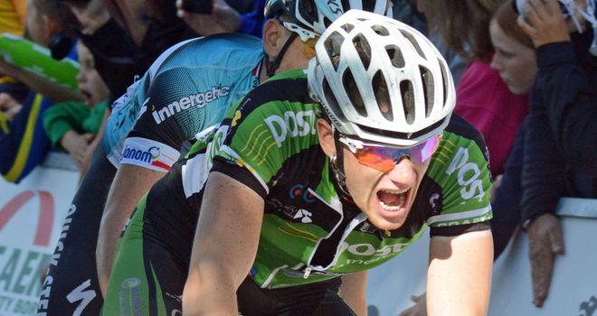 Sam Bennett made a big impression by winning stage five of the Tour of Britain