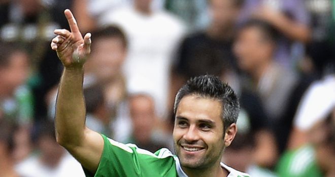 Loic Perrin: Two goals for St Etienne