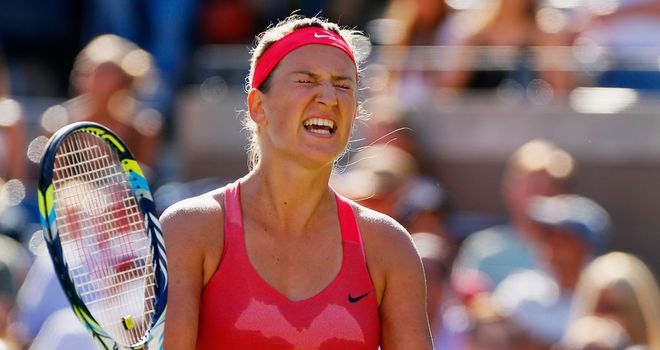 Azarenka: will her Sunday night end in anguish?