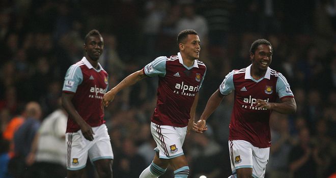 Ravel Morrison: Fired West Ham in front with just 19 seconds on the clock