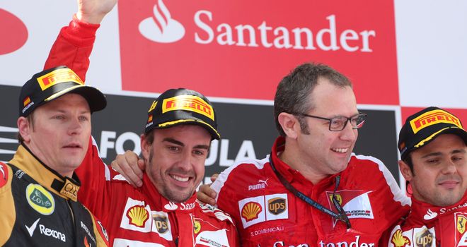 Stefano Domenicali: Says Raikkonen is best choice to partner Alonso