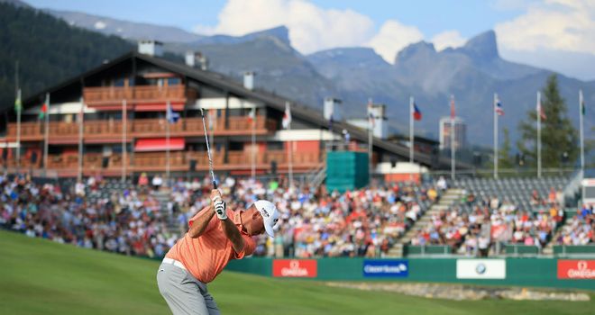 Thomas Bjorn: Share of the lead with Stephen Gallacher in Switzerland