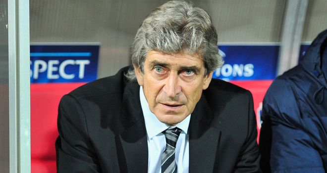 Manuel Pellegrini: Will have been disappointed with the first half but City improved