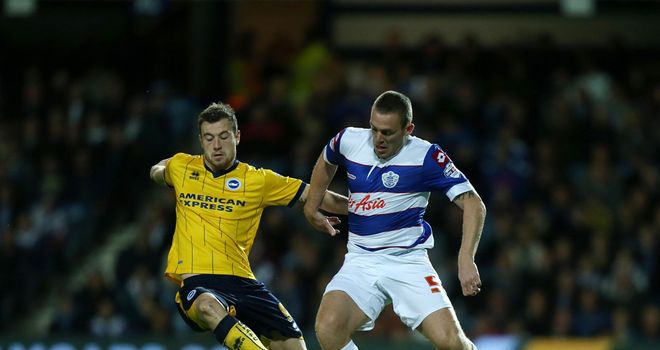 Richard Dunne: Battles for possession with Ashley Barnes