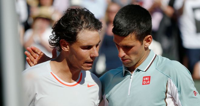 Novak Djokovic and Rafael Nadal: Set to meet for a 37th time