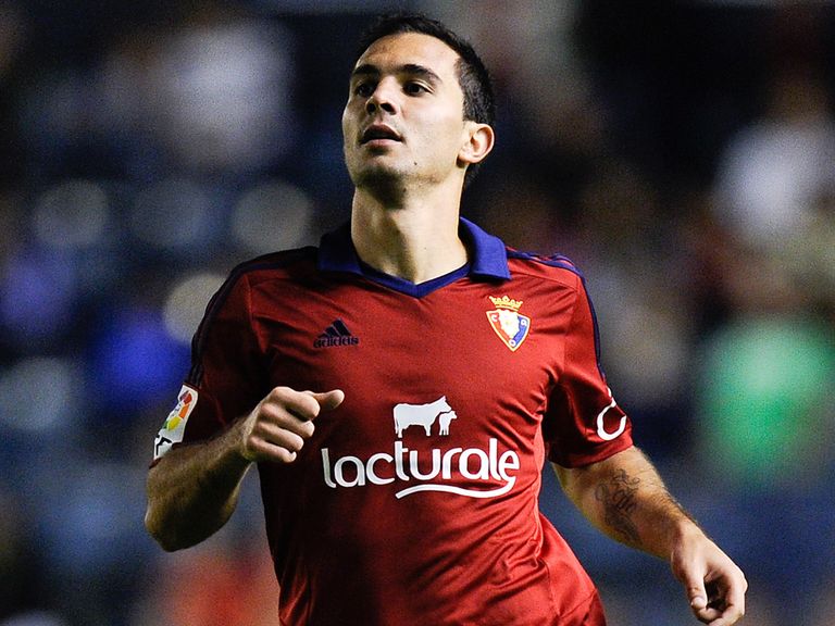 Emiliano Armenteros: Scored Osasuna's equaliser