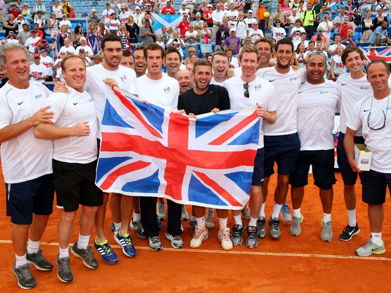 GB: Will face USA in the Davis Cup