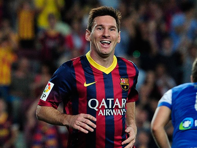 Messi: On the sidlines with an injury