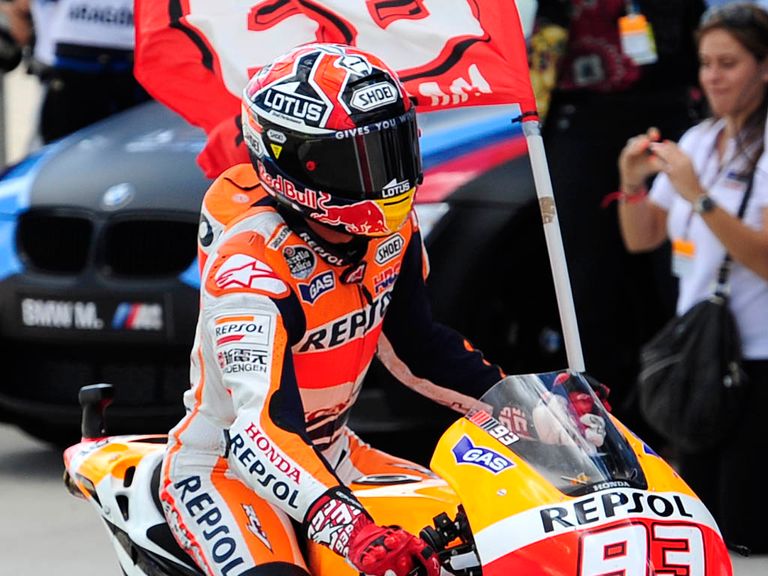 Marc Marquez won the Aragon Grand Prix