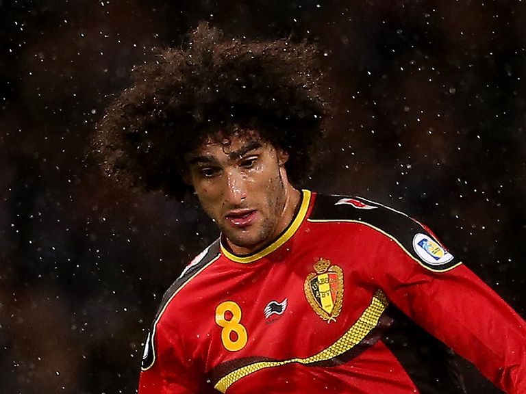 Fellaini: Confident he can land silverware with Manchester United