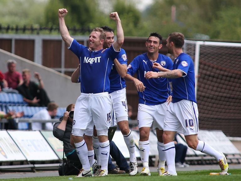 Chesterfield host Burton in Sky Bet League 2 on Saturday